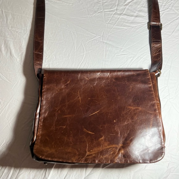 Moore & Giles Brompton Brown Sackett Messenger Bag (Rare/Retired) - Picture 1 of 14